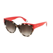 Furla SFU694 03KA 55mm Square Sunglasses Womens
