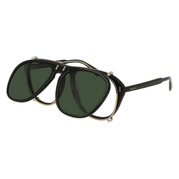 Sunglasses Gucci GG 0128 S- 005 Black / Green