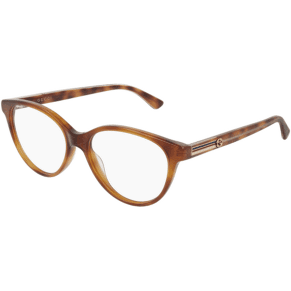 Gucci GG0379O Women Eyeglasses (004 / Havana Brown)