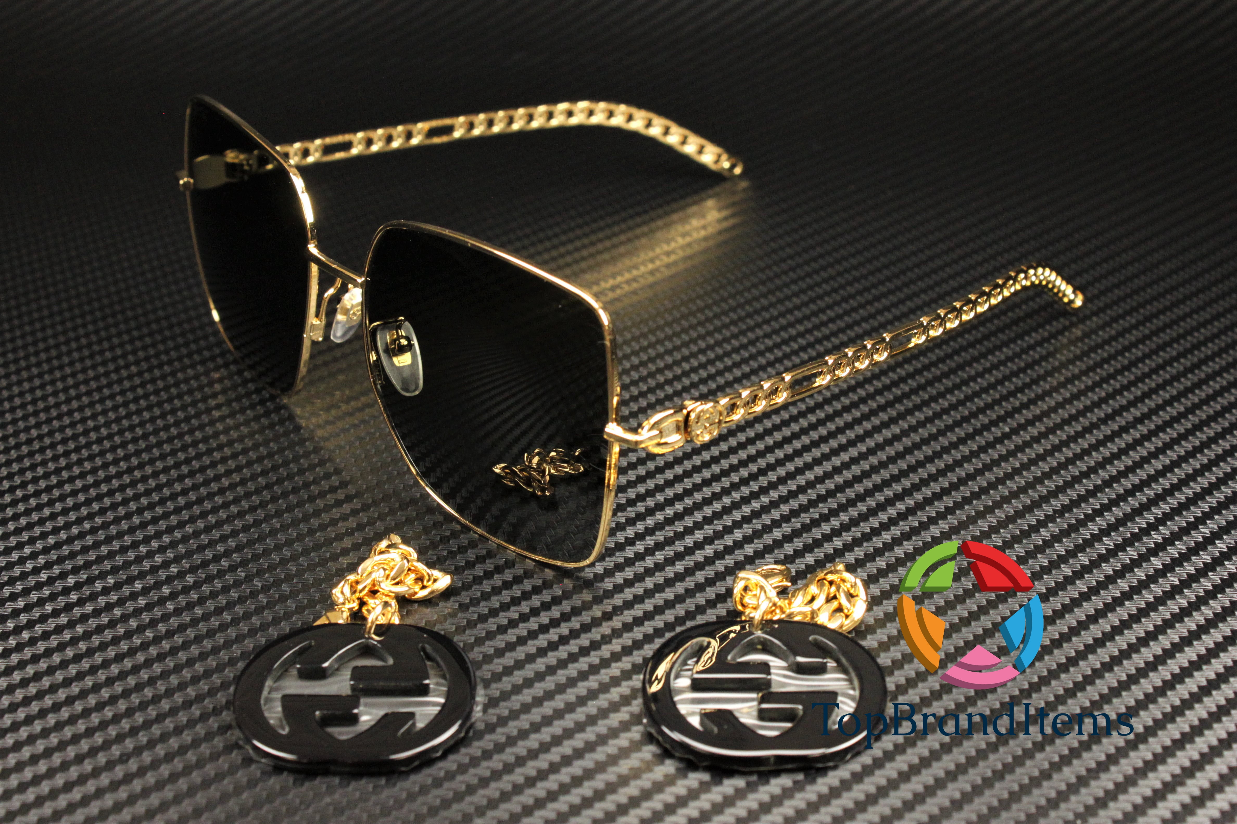 Gucci GG 0724S Sunglasses Gucci GG0724S 004 with Detachable Jewellery Charms  main image 2