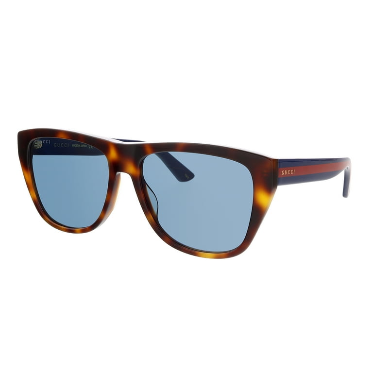 GUCCI GG0926S 002 Squared Havana Shiny Solid Marine 57 mm GUCCI GG0926S 002 Squared Havana Shiny Solid Marine 57 mm