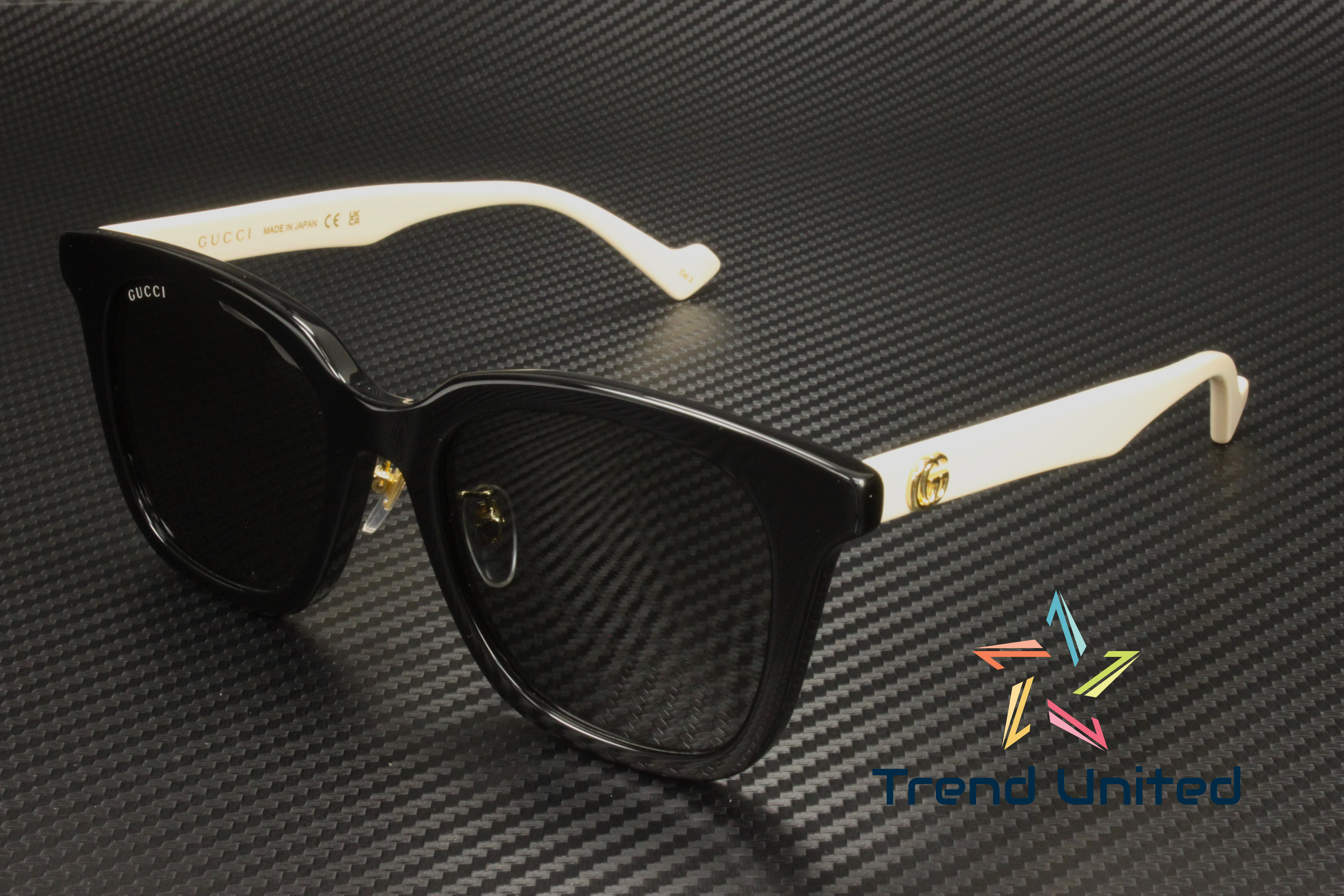 Sunglasses Gucci GG 1000 SK- 003 Black / Grey White  display picture 1