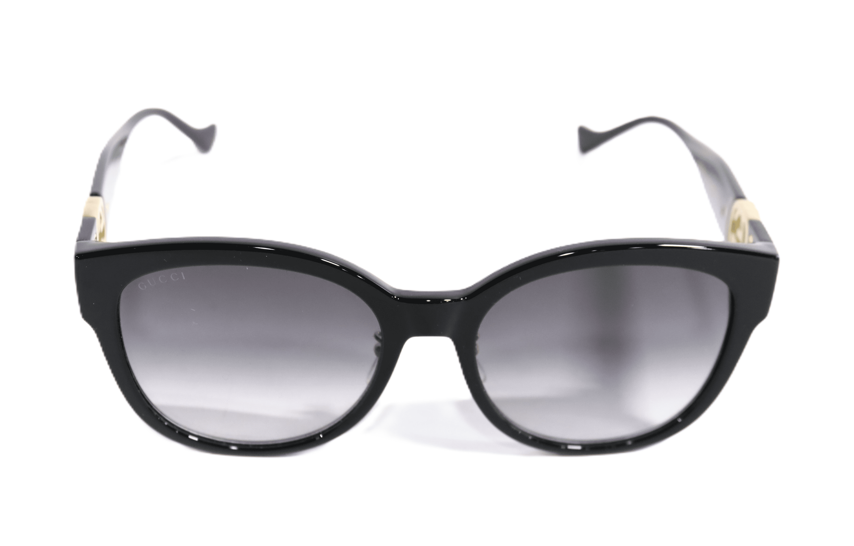 SALE! NEW Gucci GG1028SK 006 Black Grey Gradient Square Women Sunglasses GUCCI GG1028SK 006 Rectangular Injection Black Grey 56 mm  main image 4