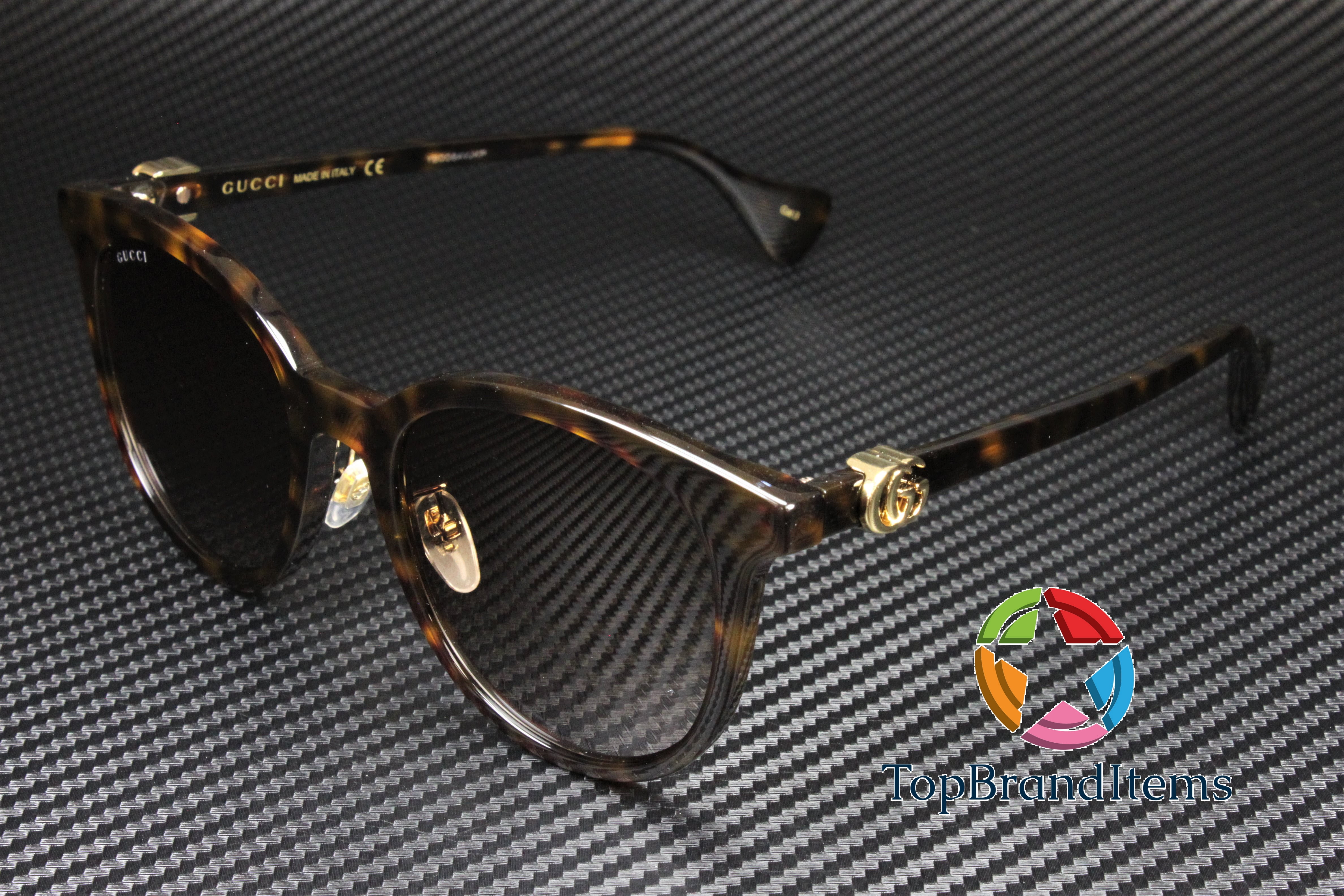Gucci GG1073SK Tortoise Shell Sunglasses Gucci GG1077S Brown, Tortoise Prescription Sunglasses main image 2