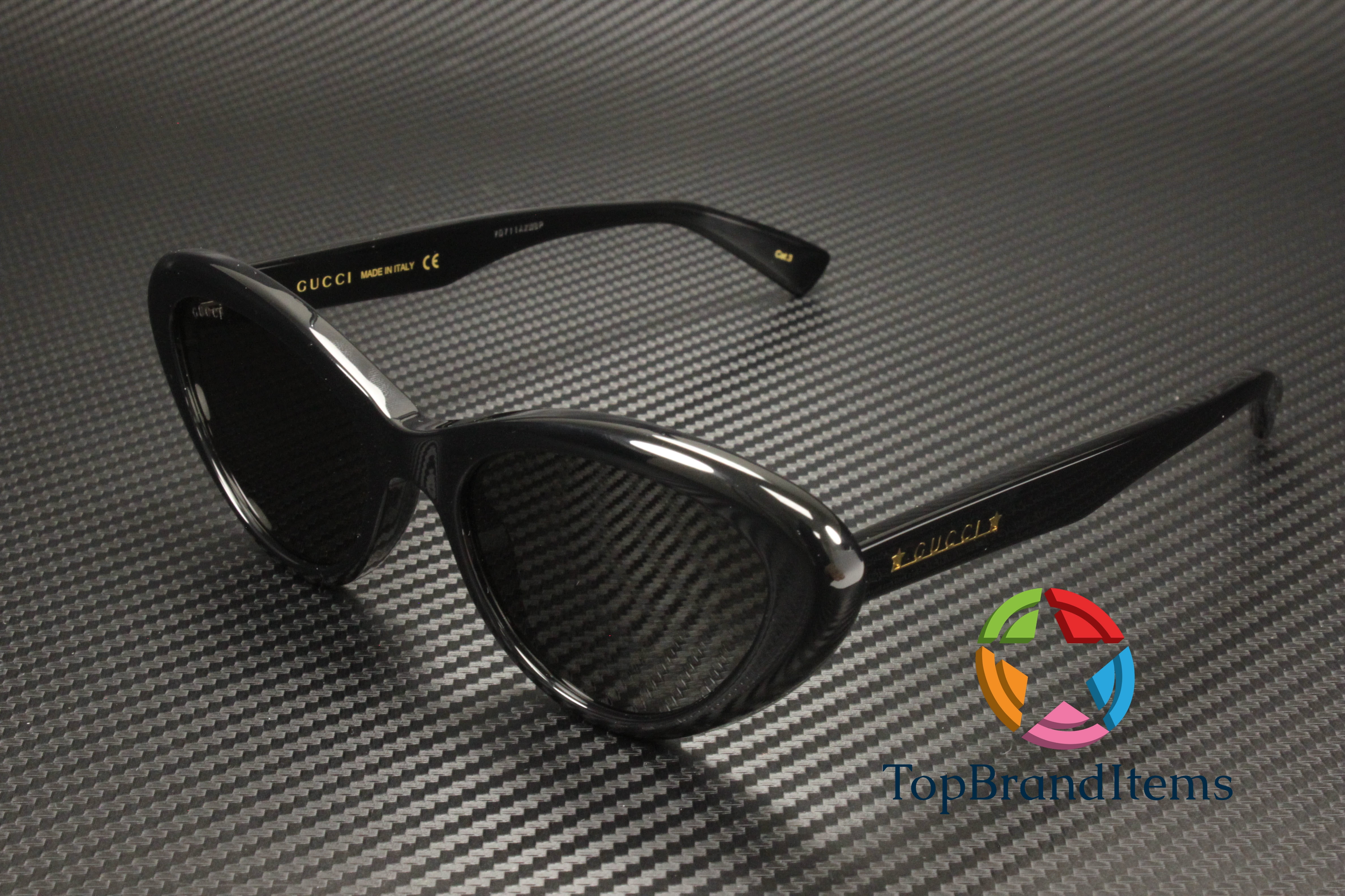 Sunglasses Gucci GG 1170 S- 001 Black / Grey - Walmart.com display picture 2