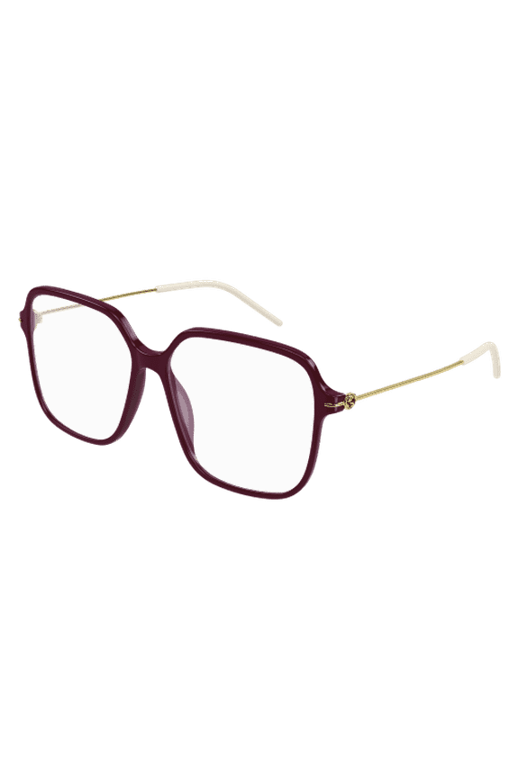 Sunglasses Gucci GG 1271 O- 003 Burgundy / Transparent Gold