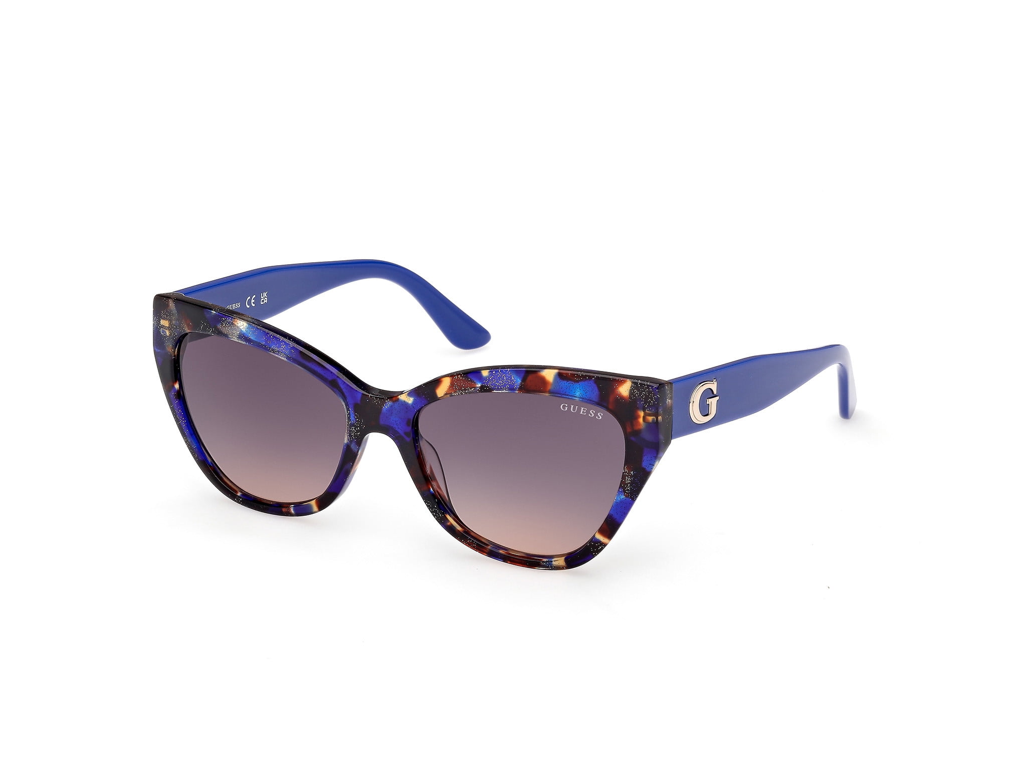 NWT Guess 6942 Havana Aviator 57mm Sunglasses Guess Factory Flat Aviator Metal Sunglasses | ShopSimon main image 2