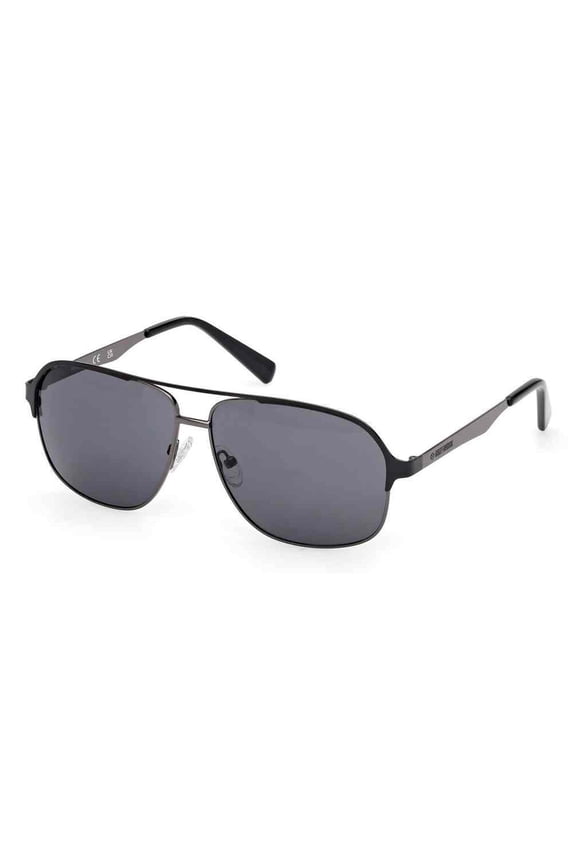 Women's Geometric Fashion Sunglasses, Gunmetal Frame/Smoke Lens, Harley Davidson