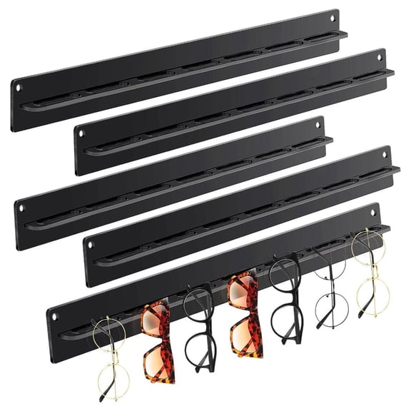 Sunglasses Hanger Rack Wall Mounted Eyeglasses Holder Eyewear Display Rack
