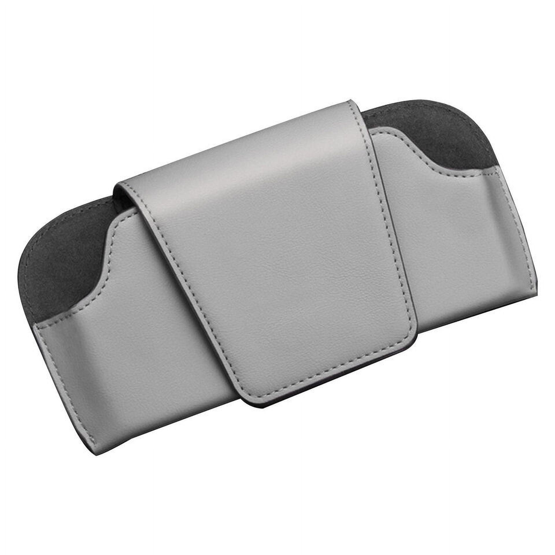 Sunglasses Holders For Car Visor Leather Sunglasses Holder
