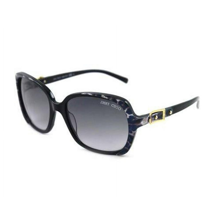 Jimmy Choo Plastic Womens Square Sunglasses Leopard 57mm Adult Walmart
