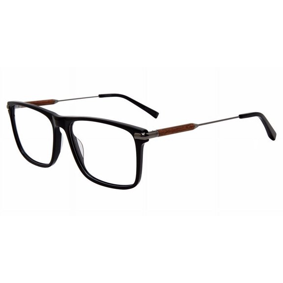 Jones New York VJOM547 0BLA00 56mm Square Eyeglass Frames Men's Black