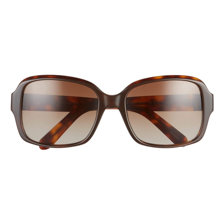 kate spade Brown Gradient Rectangle Women’s Sunglasses Kate Spade Kiyah Brown Gradient Square Ladies Sunglasses  main image 3
