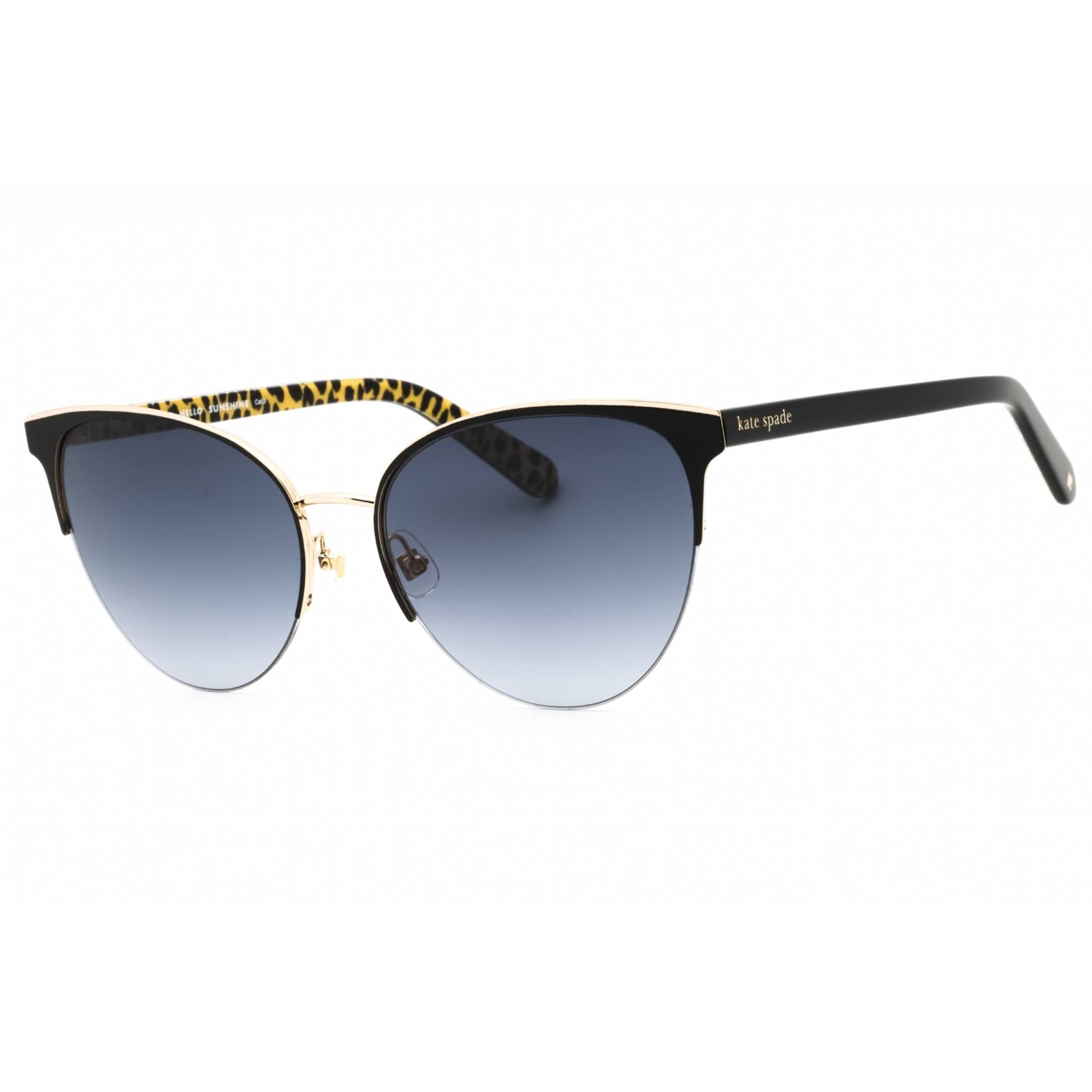 Kate Spade IZARA/G/S 0807/9O Women's Black Full Rim Sunglasses