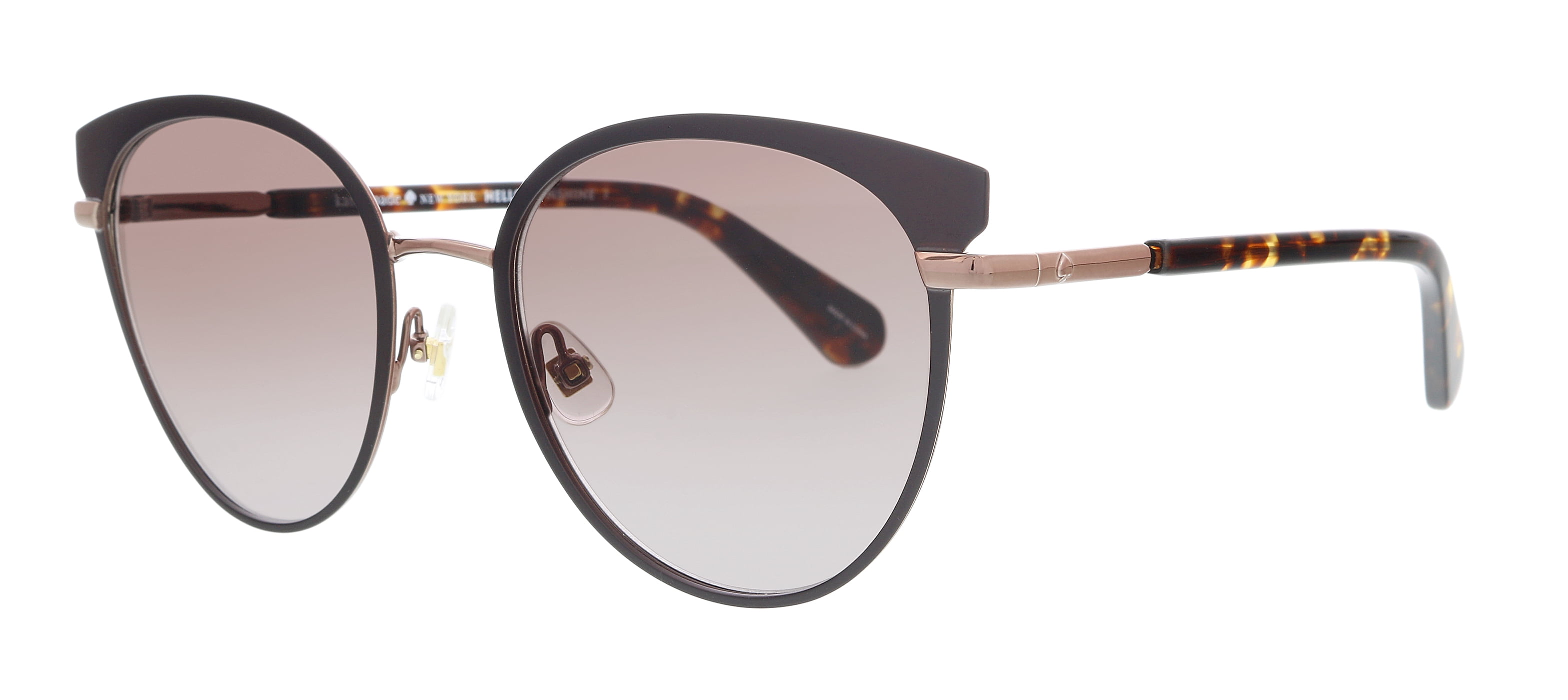 Kate Spade Janalee 53mm Cat Eye Sunglasses Brown Havana