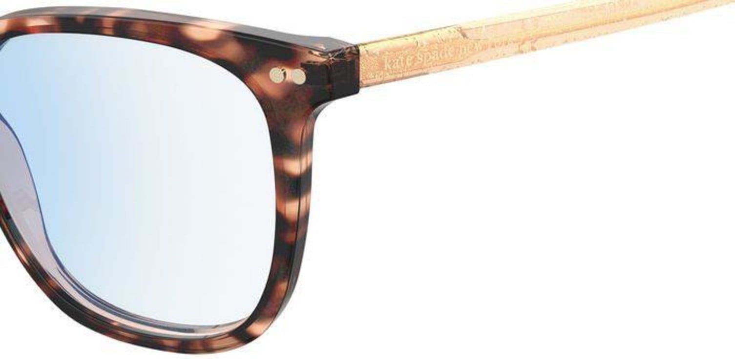 Kate Spade KS Rosalie BB Plastic Womens Rectangle Reading Glasses Havana 51mm Adult Walmart