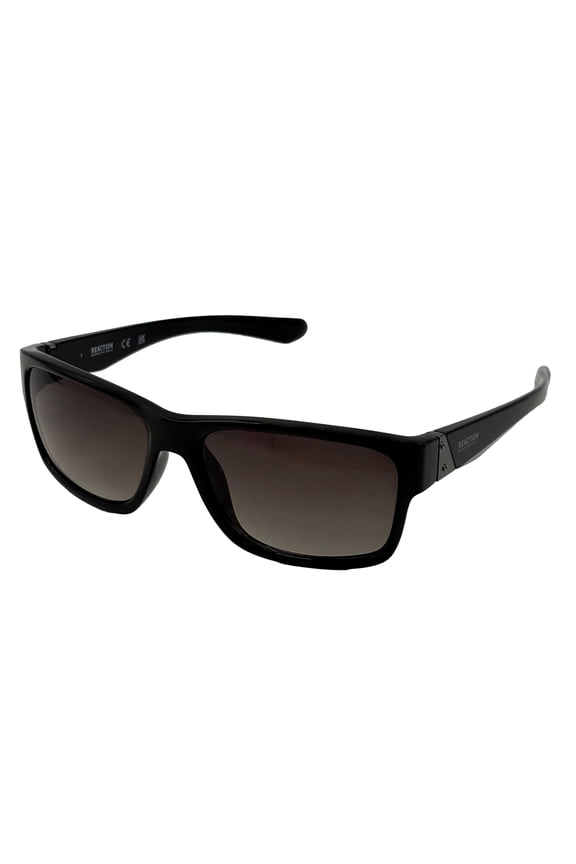 Reaction KC1246 Sport Golf Sunglasses, Black/Smoke