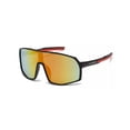 thumbnail image 1 of Sunglasses Kids Wrap Sports Baseball Cycling Sunglasses Multi Color Mirror, 1 of 8