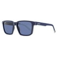 thumbnail image 1 of Lacoste Rubber Effect Rectangular Sunglasses L999S 401 Matte Blue 55mm, 1 of 3