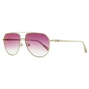 Longchamp Petite Pilot Sunglasses LO174S 716 Gold 57mm