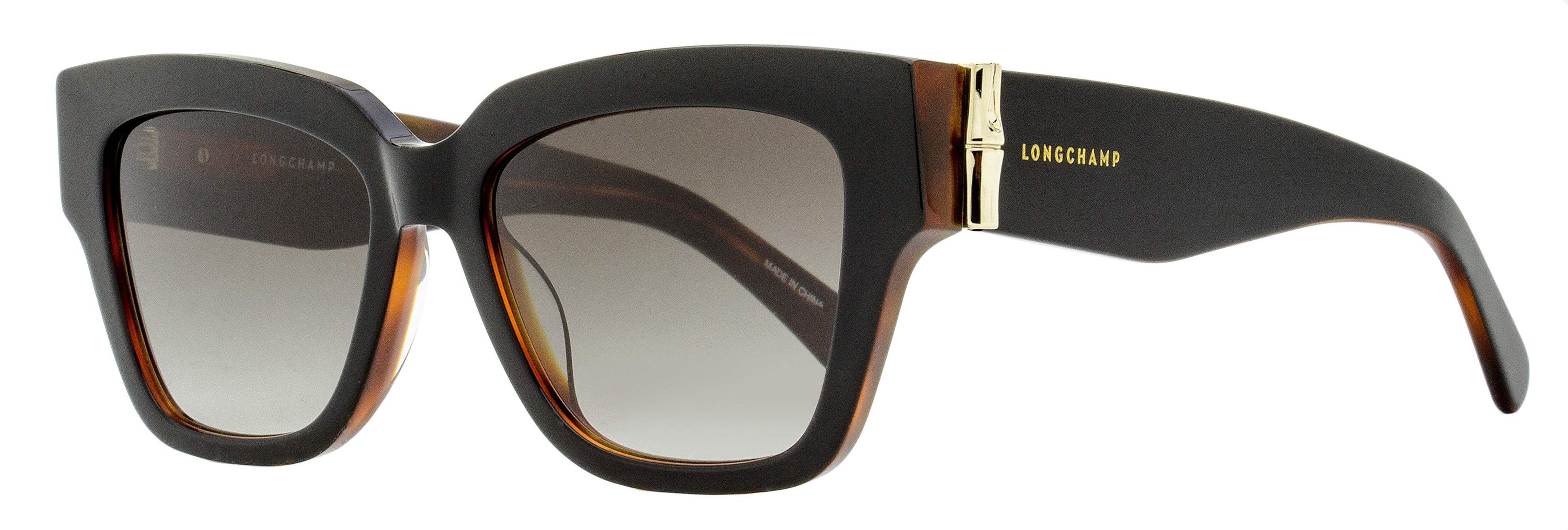 Longchamp Modified Rectangle Sunglasses LO745S 011 Black  display picture 2