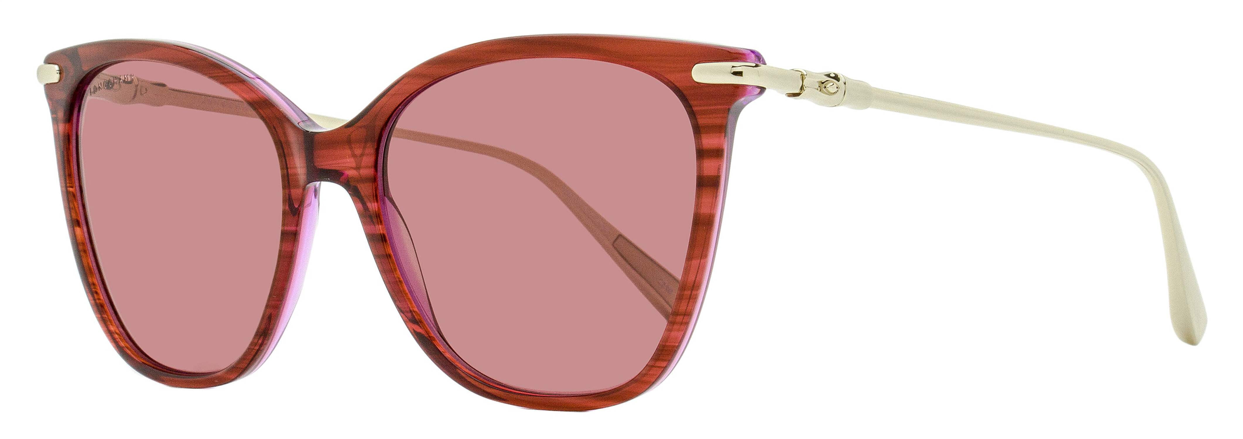 Longchamp Women\'s Red Gradient Lens Sunglasses with Gold Frame Opticontacts.com -- Longchamp LO762S main image 3
