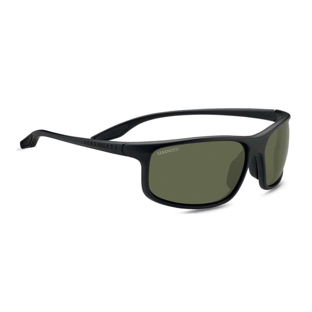 Sunglasses Levanzo 8608 Satin Black Polarized PhD 555nm Lens - Walmart.com