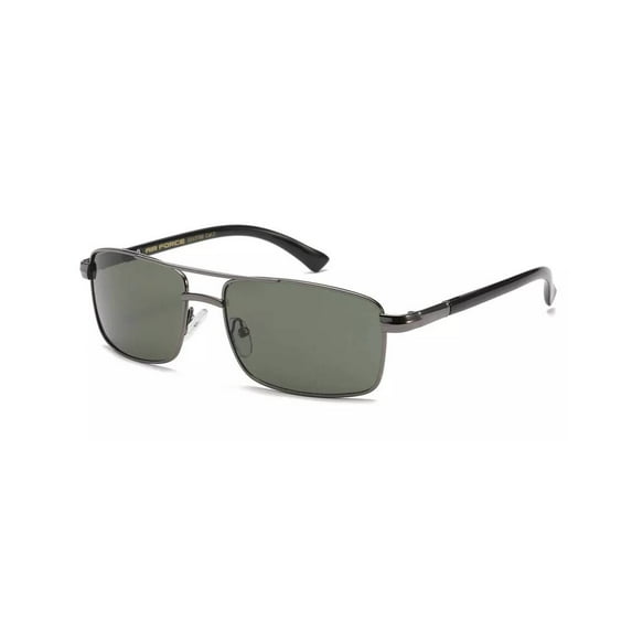 Sunglasses, Light Tinted With UV400 Lens Square Sunglasses Metal Frame