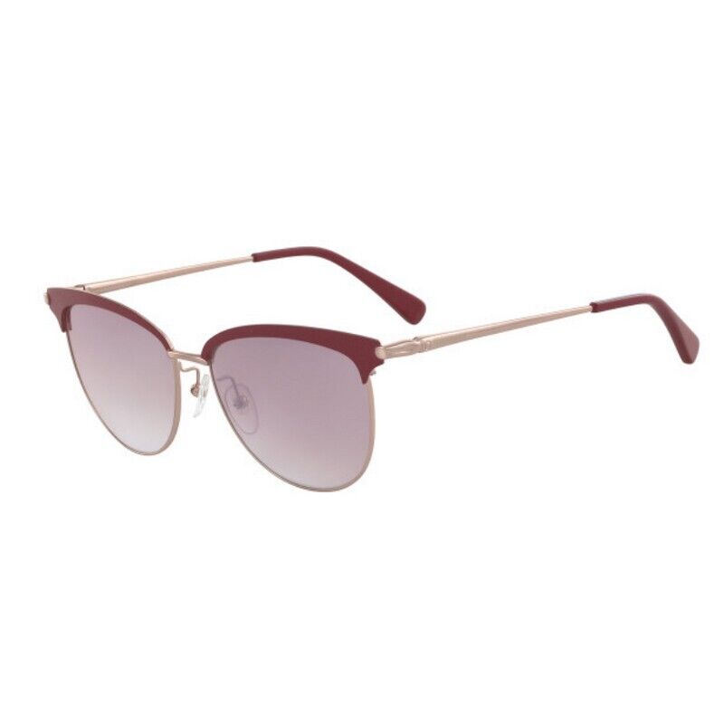 Longchamp Rose-Tinted Sunglasses NEW Longchamp LO684S 716 Gold & Rose Tortoise Aviator  main image 4