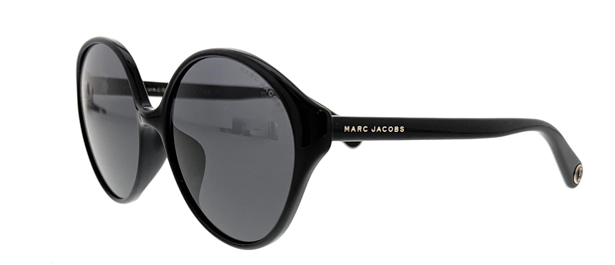 Marc Jacobs Green & Gray Round Sunglasses, Size: 53mm Lens Marc Jacobs MARC 731/S 1ED GB Sunglasses Green - eye-oo.com main image 3