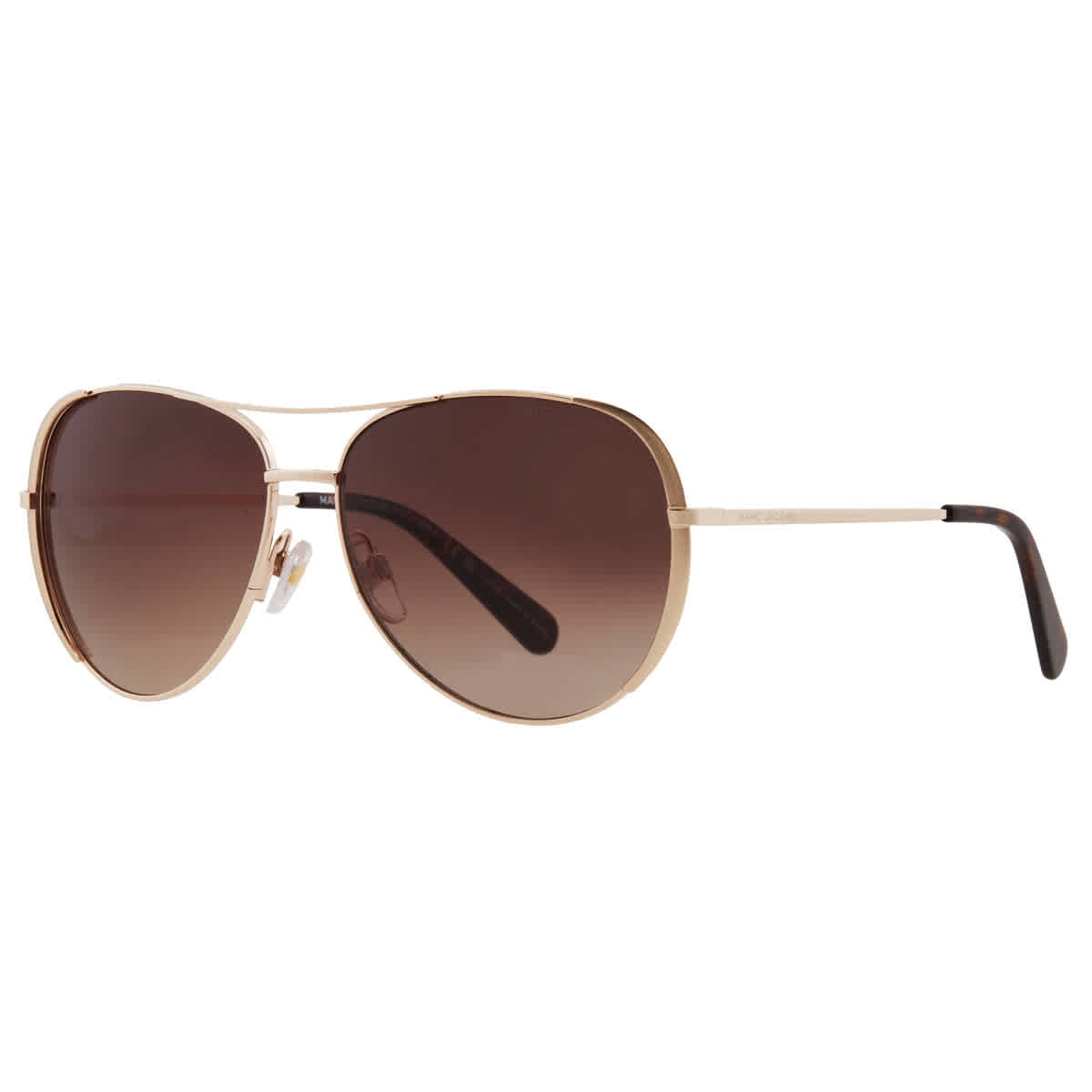 NWT Marc Jacobs Gold Aviator Sunglasses MARC JACOBS MJ515/S 0OT/PB GOLD BLACK AVIATOR SUNGLASSES  main image 4