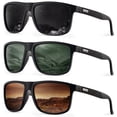 thumbnail image 1 of Sunglasses Men Polarized Mens Sport Sunglasses UV Protection Unisex Lightweight Driving Golf, 1 of 7
