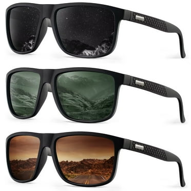 Sunglasses Men Polarized Mens Sport Sunglasses UV Protection Unisex Lightweight Driving Golf