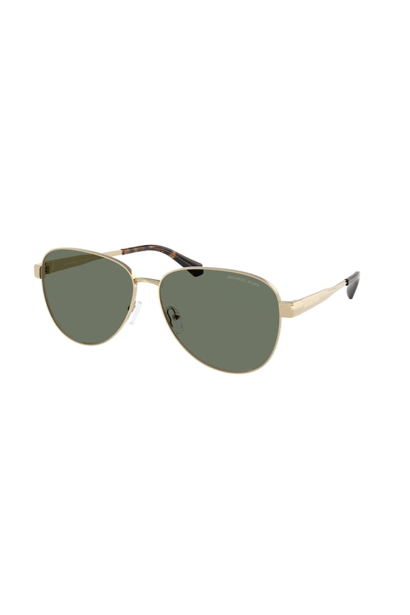 Sunglasses Michael Kors MK 1160 10143H Biarritz Light Gold Shiny Gree