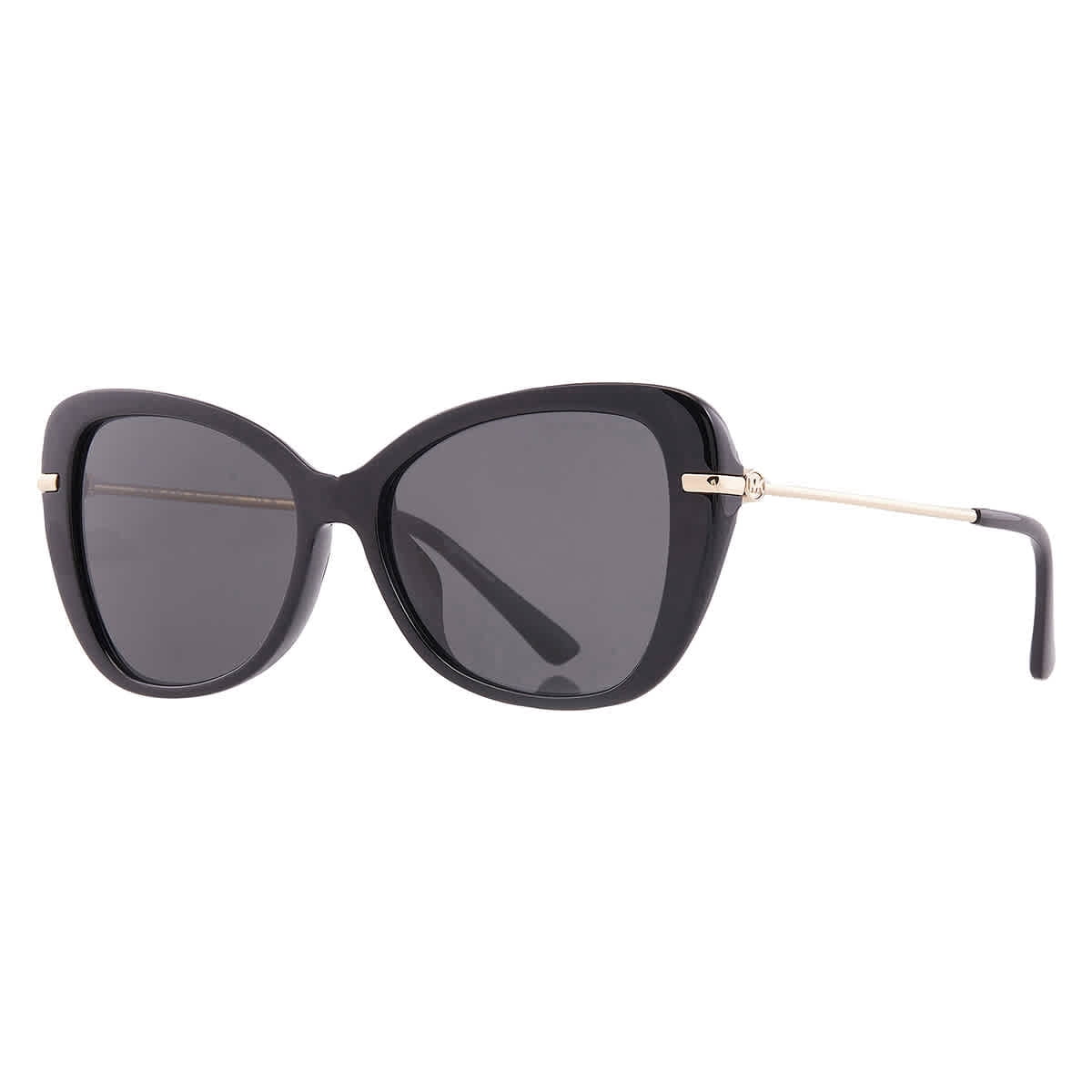 Michael Kors Black Oversized Shield Sunglasses Brand New 2026 Michael Kors Women Sunglasses MK 2140 30058G  main image 3