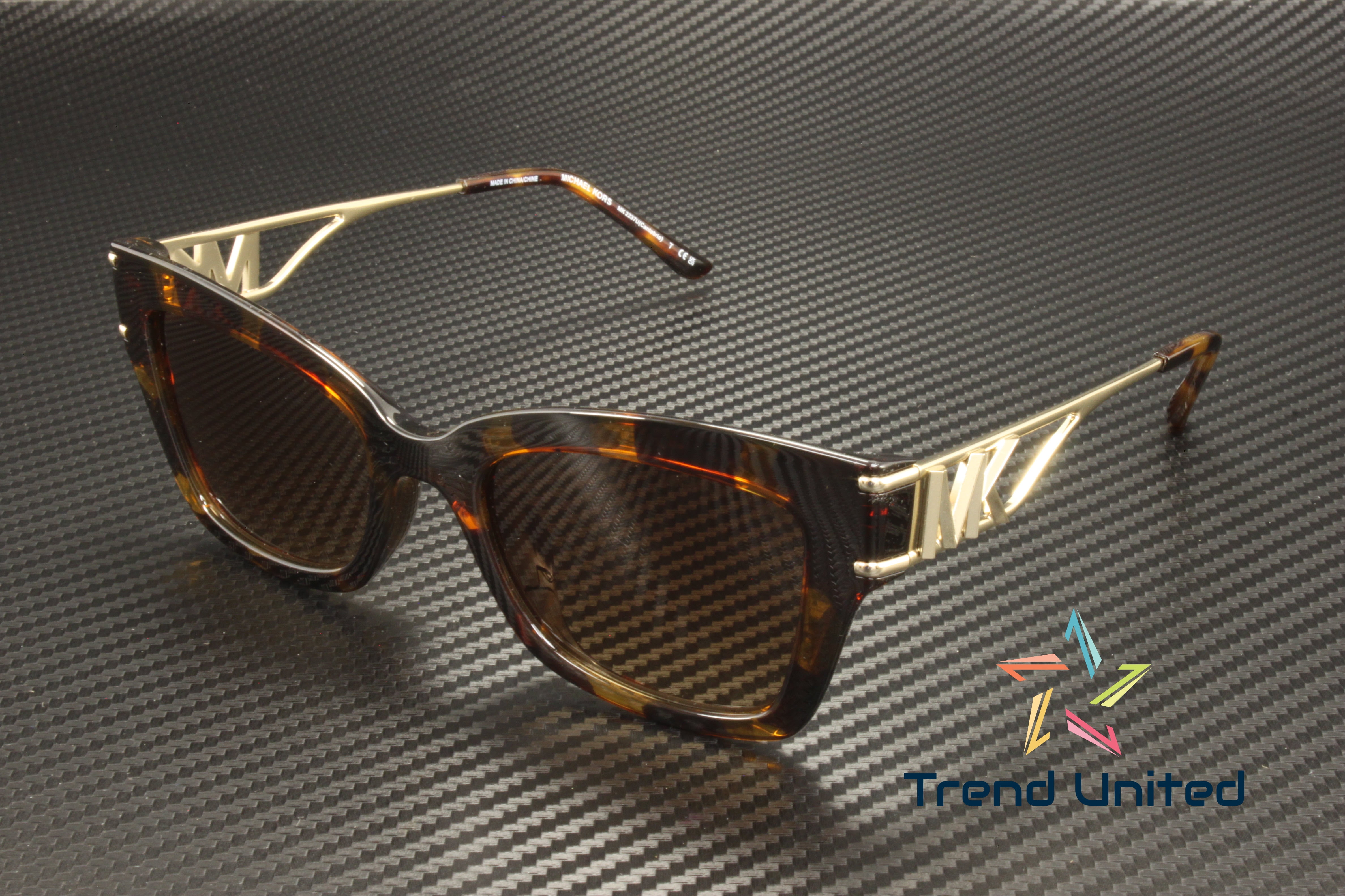 Michael Kors Dark Brown Sunglasses Michael Kors MK2234B Le Praz brown frame with chocolate  main image 3