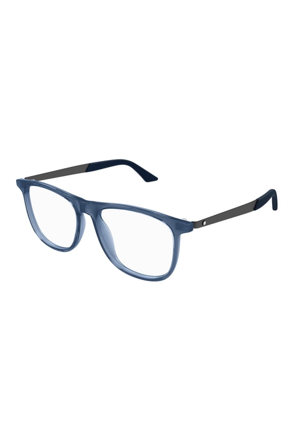 Sunglasses Montblanc MB 0332 O- 003 Blue / Transparent Gunmetal