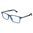 thumbnail image 1 of Sunglasses Montblanc MB 0333 O- 003 Blue / Transparent Gunmetal, 1 of 4