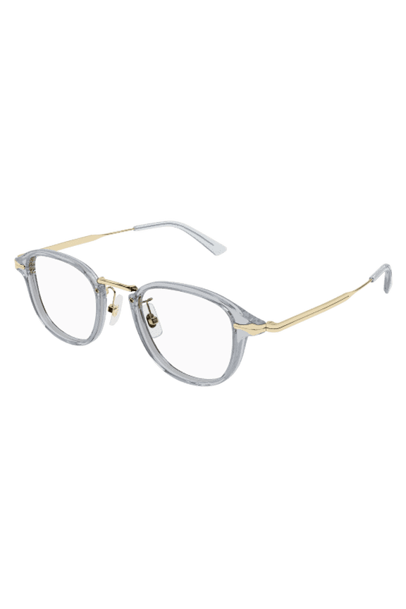 Sunglasses Montblanc MB 0336 O- 003 Grey / Transparent Gold