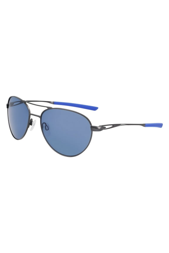 Sunglasses NIKE ACE DRIVER I PL EV 24043 993 Satin Gunmetal / Polr Lite Blu