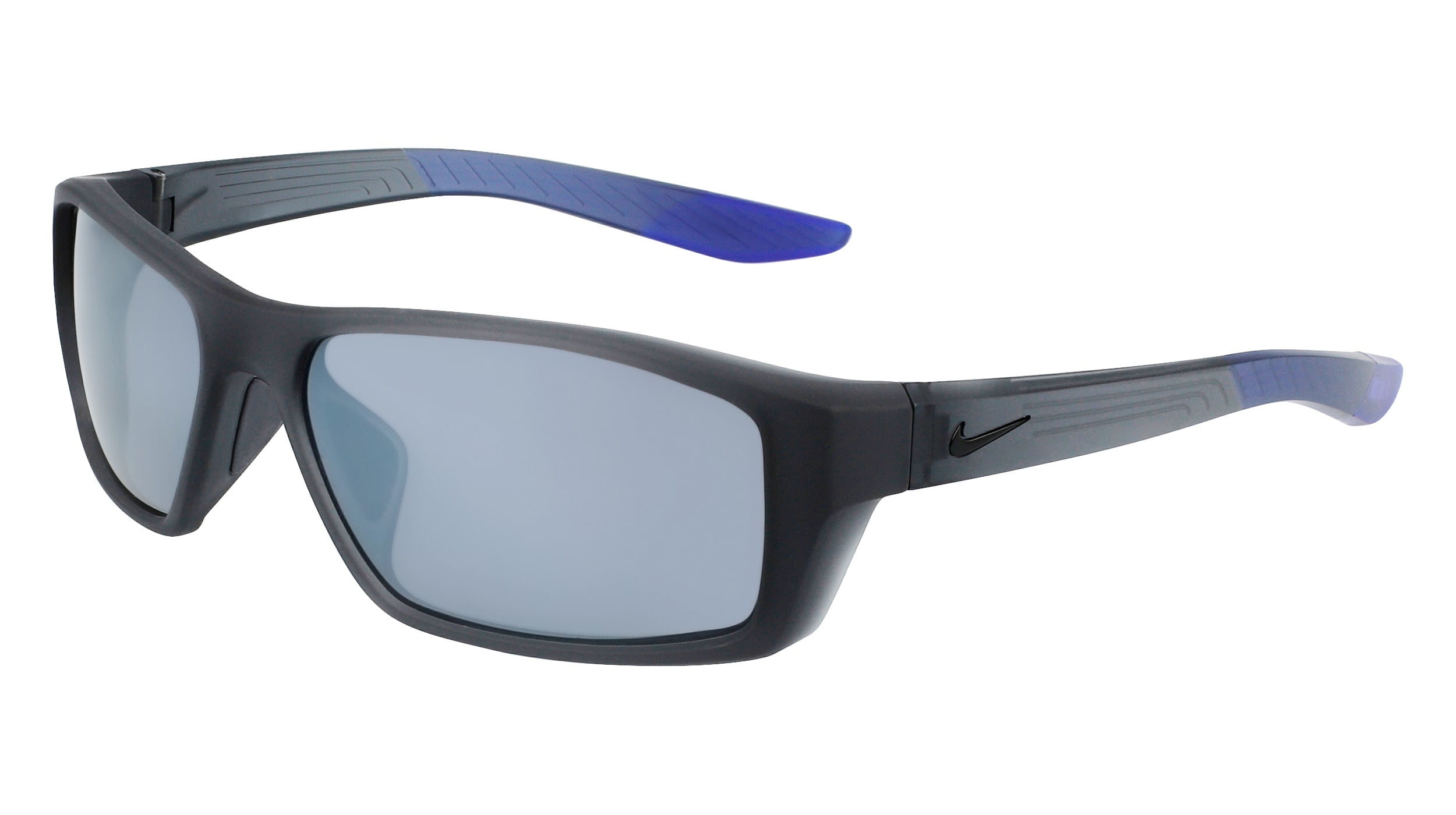 Sunglasses NIKE BRAZEN SHADOW FJ 1985 012 Matte Dark Grey/Grey/Silver