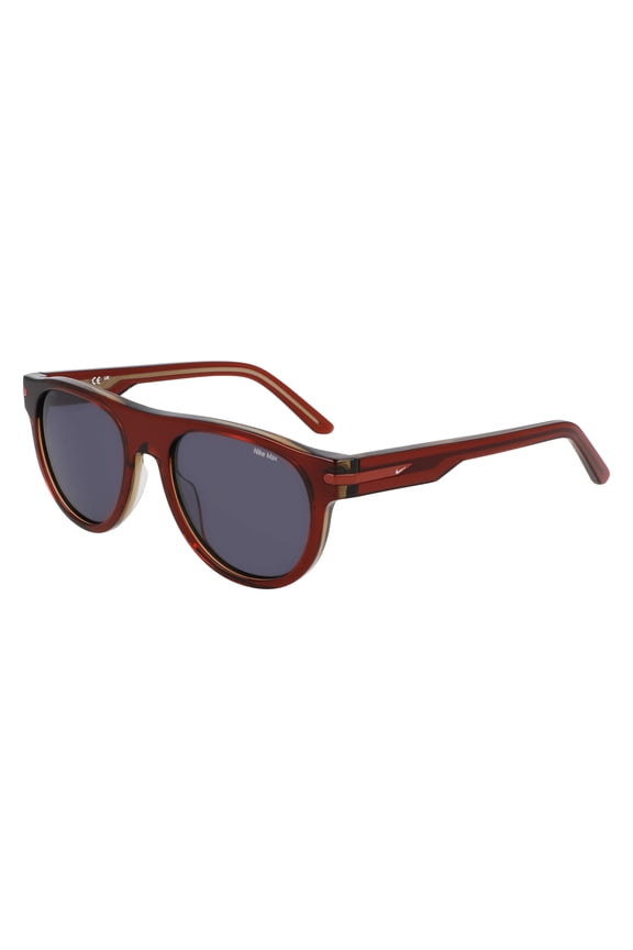 CRESCENT III EV24019 661 52mm Round Sunglasses Unisex Cedar