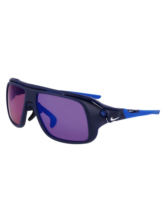 FLYFREE SOAR E EV24002 410 59mm Square Sunglasses Men's Matte Midnght Navy
