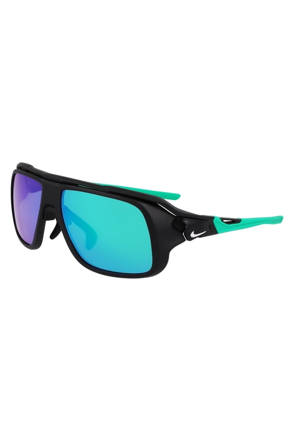 Sunglasses NIKE FLYFREE SOAR EV 24001 011 Mate Black / Gren Mir/Low Lite
