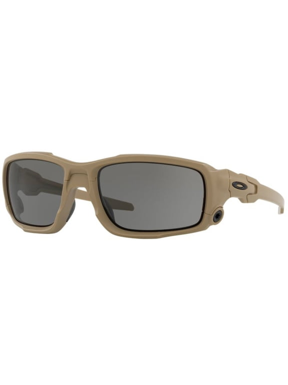 SI Ballistic Shocktube Eyewear Terrain Tan Frames w/ Warm Grey Lens
