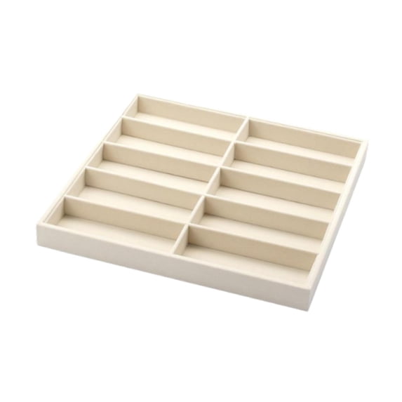 Sunglasses Organizer Box Eyewear Display Tray Glasses Display Case Velvet Material for Home Store Use