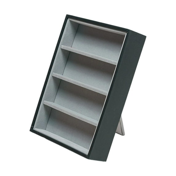 Sunglasses Organizer Eyeglass Storage Case Display Tray Velvet Lining for Tabletop Dresser Store Use