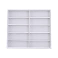 thumbnail image 1 of Sunglasses Organizer Glasses Holder Collectables 10 Slot Glasses Storage Box Sunglasses Display Case for Home Travel Tabletop White, 1 of 10