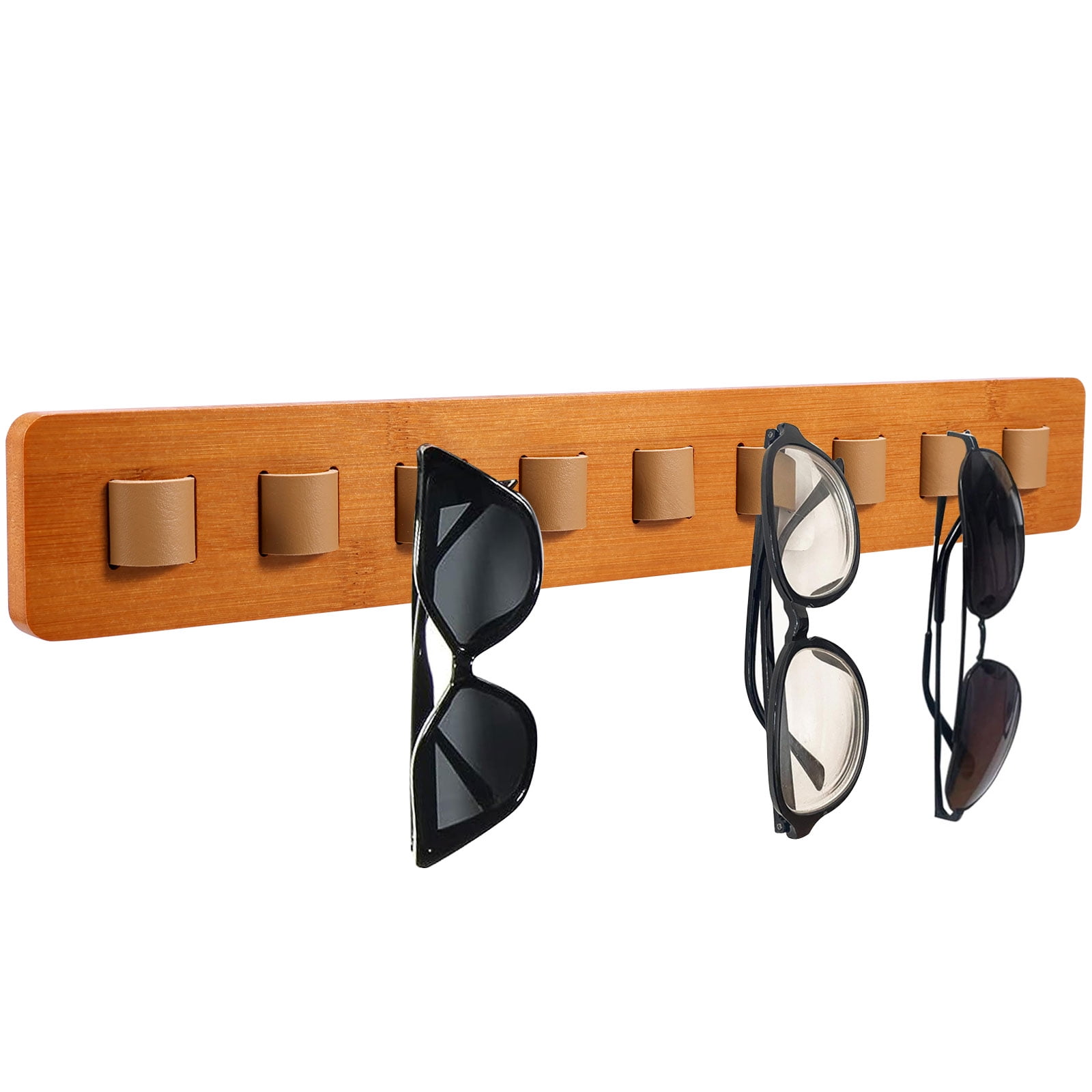 Sunglasses Organizer for Wall Wood Sunglasses Display Stand Wall