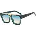 thumbnail image 1 of Sunglasses Oversized Travel Flat Top Sunglasses Vintage Glasses, 1 of 6